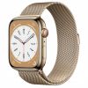 Gold Stainless Steel with Gold Milanese Loop