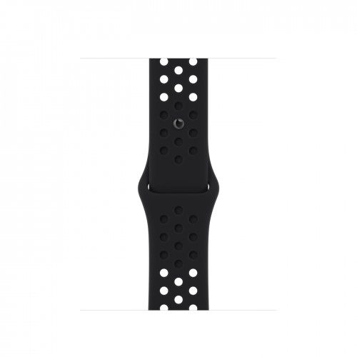Умные часы Apple Watch Series 8 41 мм Midnight Aluminum Case with Black/Black Nike Sport Band, размер S/M