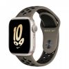 Starlight Aluminium Case with Olive Grey/Black NIKE Sport Band