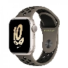 Умные часы Apple Watch Series 8 41 мм Starlight Aluminium Case with Olive Grey/Black NIKE Sport Band, размер M/L