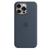 Чехол 15 Pro Max Silicon Case Storm Blue