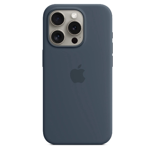 Чехол 15 Pro Silicon Case Storm Blue