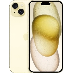 Смартфон Apple iPhone 15 128 ГБ, nano SIM + eSIM, желтый